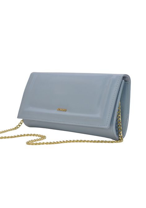Pochette vernice azzurra ALBANO | A1051VERNICECELESTE